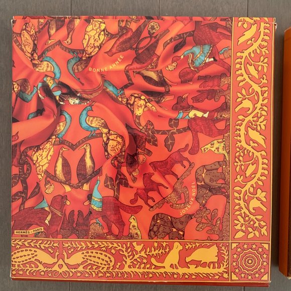 HERMES *Rare* Vintage Printed Gift Box - Picture 2 of 8